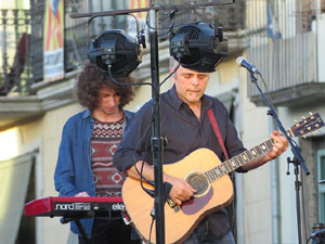 Concert de Sopa de Cabra a la Rambla de la Llibertat