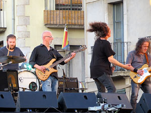 Concert de Sopa de Cabra a la Rambla de la Llibertat