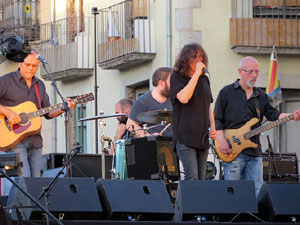 Concert de Sopa de Cabra a la Rambla de la Llibertat