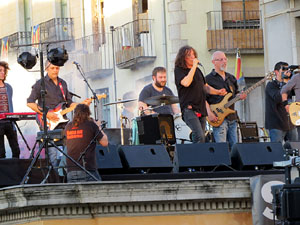 Concert de Sopa de Cabra a la Rambla de la Llibertat