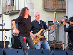 Concert de Sopa de Cabra a la Rambla de la Llibertat