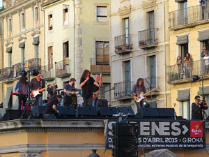 Concert de Sopa de Cabra a la Rambla de la Llibertat