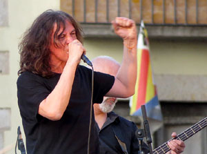 Concert de Sopa de Cabra a la Rambla de la Llibertat