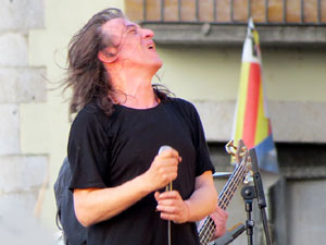 Concert de Sopa de Cabra a la Rambla de la Llibertat