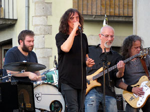 Concert de Sopa de Cabra a la Rambla de la Llibertat