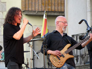 Concert de Sopa de Cabra a la Rambla de la Llibertat