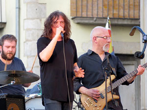 Concert de Sopa de Cabra a la Rambla de la Llibertat