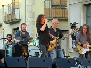 Concert de Sopa de Cabra a la Rambla de la Llibertat