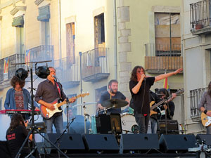 Concert de Sopa de Cabra a la Rambla de la Llibertat