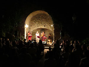 17a Jornada Europea de la Cultura Jueva. Concert de Rosa Zaragoza amb Rus&oacute; Sala, Gabriela Ahumada i Tamara Prezek