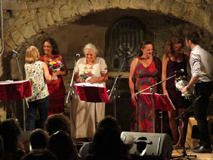 17a Jornada Europea de la Cultura Jueva. Concert de Rosa Zaragoza amb Rus&oacute; Sala, Gabriela Ahumada i Tamara Prezek