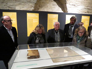 Inauguració de l'exposició 1416-1417. La Catedral de Girona, una o tres naus?, al Col·legi Oficial d'Arquitectes a Girona
