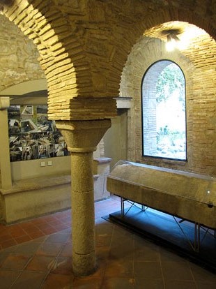 Sala del Museu dels Jueus de Girona