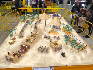 Fira de Playmobil de Girona organitzada per Esplay