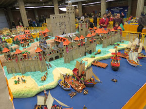Fira de Playmobil de Girona organitzada per Esplay