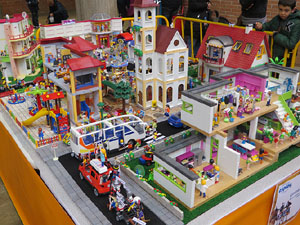 Fira de Playmobil de Girona organitzada per Esplay