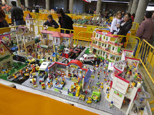 Fira de Playmobil de Girona organitzada per Esplay