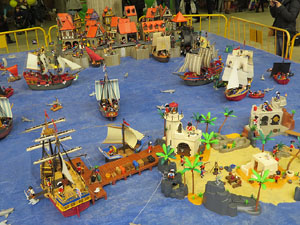 Fira de Playmobil de Girona organitzada per Esplay