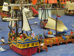 Fira de Playmobil de Girona organitzada per Esplay
