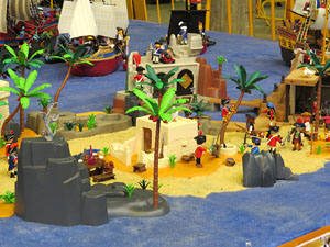 Fira de Playmobil de Girona organitzada per Esplay