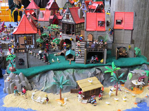 Fira de Playmobil de Girona organitzada per Esplay