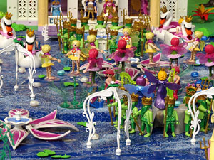 Fira de Playmobil de Girona organitzada per Esplay