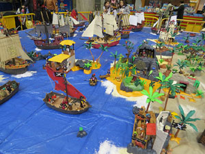 Fira de Playmobil de Girona organitzada per Esplay