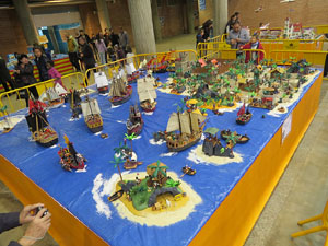 Fira de Playmobil de Girona organitzada per Esplay