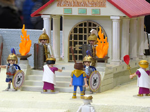 Fira de Playmobil de Girona organitzada per Esplay