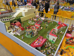 Fira de Playmobil de Girona organitzada per Esplay