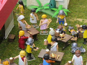 Fira de Playmobil de Girona organitzada per Esplay