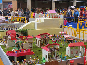 Fira de Playmobil de Girona organitzada per Esplay