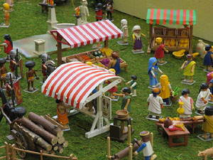 Fira de Playmobil de Girona organitzada per Esplay