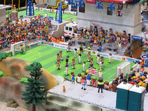 Fira de Playmobil de Girona organitzada per Esplay