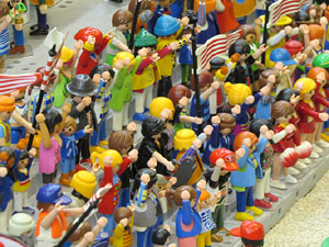 Fira de Playmobil de Girona organitzada per Esplay