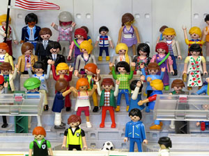 Fira de Playmobil de Girona organitzada per Esplay