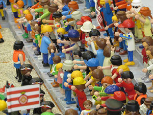 Fira de Playmobil de Girona organitzada per Esplay