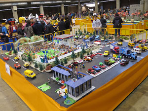 Fira de Playmobil de Girona organitzada per Esplay
