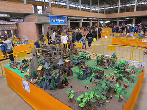 Fira de Playmobil de Girona organitzada per Esplay