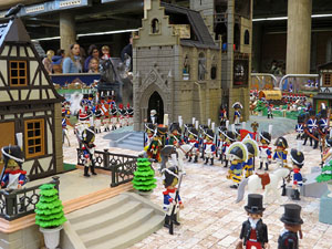 Fira de Girona. Fira de Playmobil de Girona organitzada per Esplay