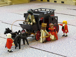 Fira de Girona. Fira de Playmobil de Girona organitzada per Esplay