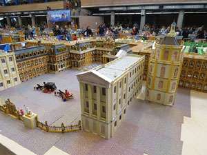 Fira de Girona. Fira de Playmobil de Girona organitzada per Esplay
