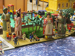 Fira de Girona. Fira de Playmobil de Girona organitzada per Esplay