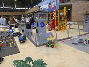 Fira de Girona. Fira de Playmobil de Girona organitzada per Esplay