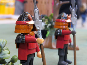 Fira de Girona. Fira de Playmobil de Girona organitzada per Esplay