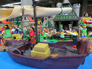 Fira de Girona. Fira de Playmobil de Girona organitzada per Esplay
