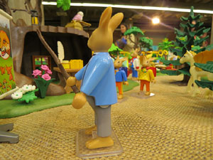 Fira de Girona. Fira de Playmobil de Girona organitzada per Esplay