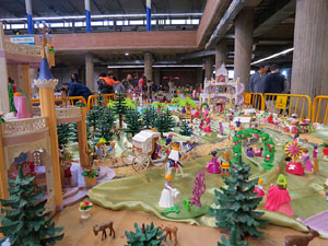 Fira de Girona. Fira de Playmobil de Girona organitzada per Esplay