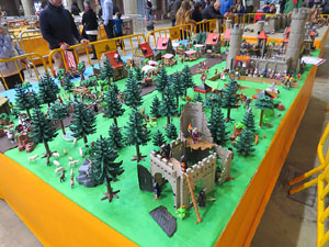 Fira de Girona. Fira de Playmobil de Girona organitzada per Esplay