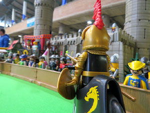 Fira de Girona. Fira de Playmobil de Girona organitzada per Esplay